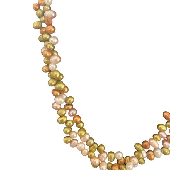🪷 Vintage Stunning Single or Double Strand Pearl Necklace w/Fish Hook Clasp - Picture 3 of 5